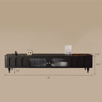 Load image into Gallery viewer, TV Stand Elegant Arch Design TV Console with Center Sliding Doors
