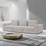 Load image into Gallery viewer, 97&#39;&#39;Modular Convertible Sofa Bed Sectional Adjustable Backrest Modern Minimalist Design
