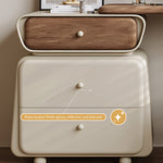 Load image into Gallery viewer, Elegant Makeup Vanity Set with LED Mirror and Upholstered Stool
