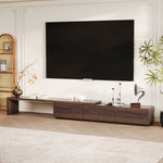 Load image into Gallery viewer, Extendable TV Stand with Storage Drawers Modern TV Console
