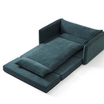 Load image into Gallery viewer, 66&#39;&#39; Convertible Folding Sofa Chair One-Click Bed Soft Sponge Padding Modern Minimalist Style
