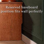 Load image into Gallery viewer, Vintage Solid Wood Bedroom Nightstand With Brass Knobs
