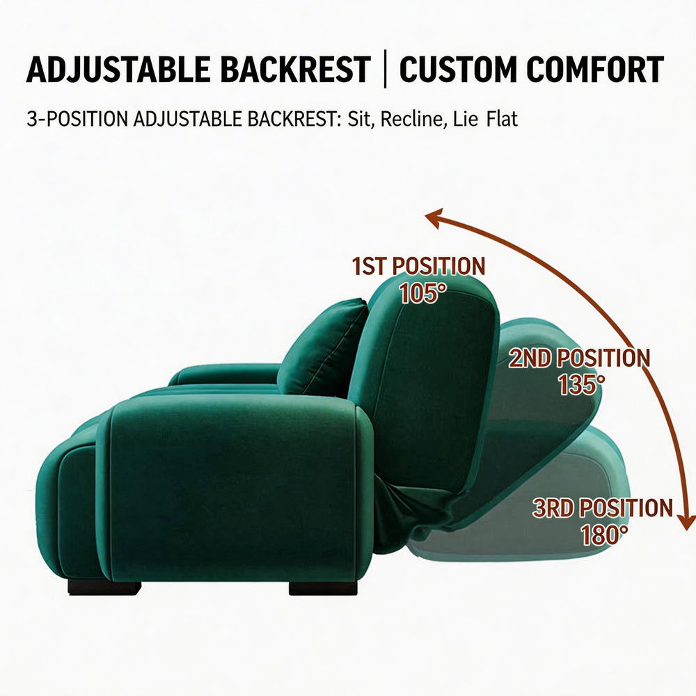 Modern Tufted Velvet Sofa Bed Convertible Sleeper Couch