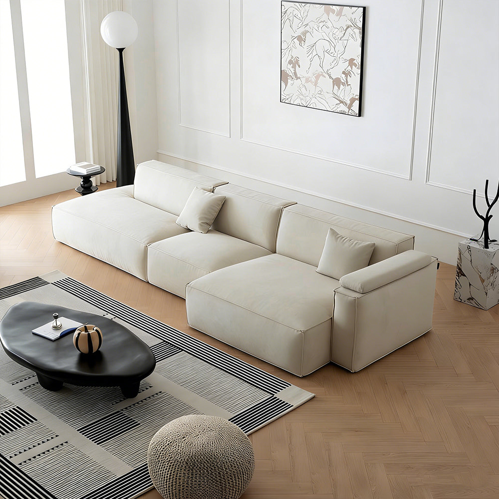 Modern Modular Washable Fabric Sectional Sofa