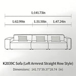 Load image into Gallery viewer, Modern Modular Washable Fabric Sectional Sofa
