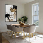 Load image into Gallery viewer, Handcrafted Painting Golden Whispers A Harmonious Dance of Texture and Light
