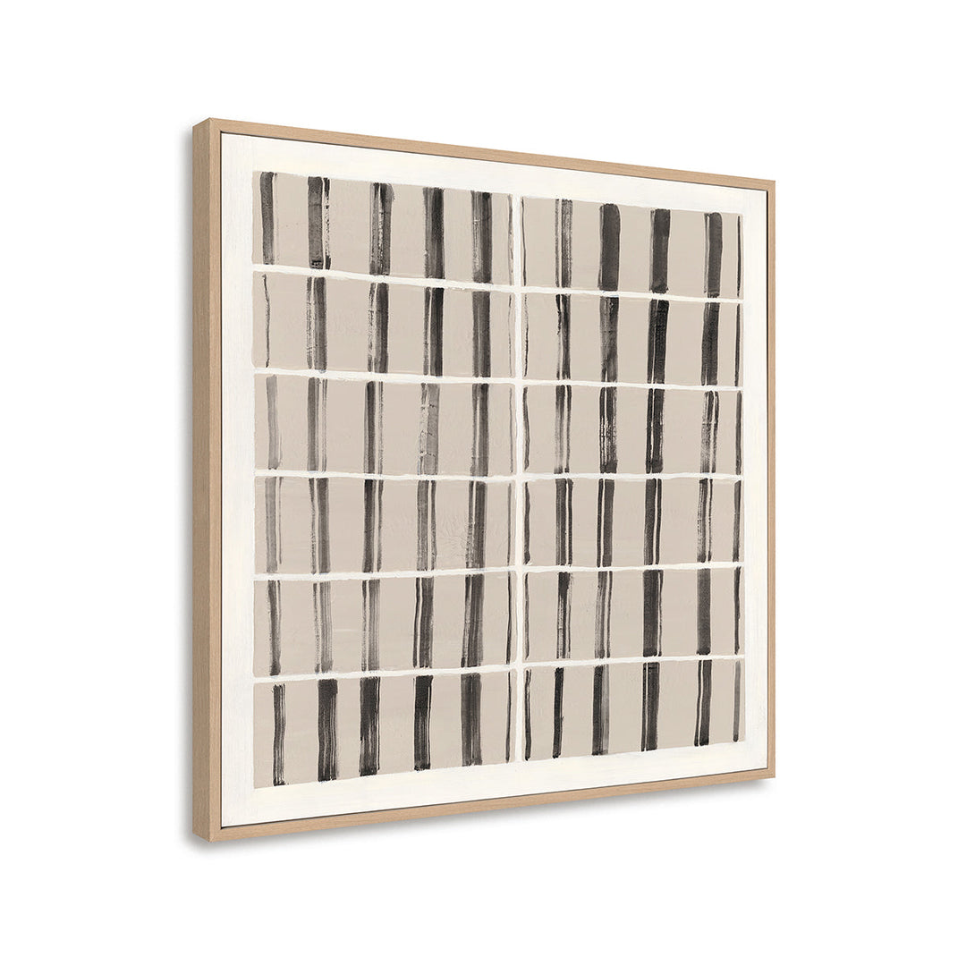 Monochrome stripes evoke order and calm, adding sophistication to any modern space