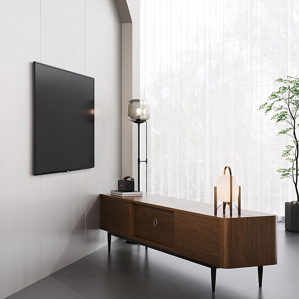 Electric Fireplace TV Stand Flame Effect with 3 Color LED Lights for 65 to 75 inches TVs