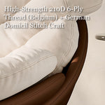 Load image into Gallery viewer, 42.9&#39;&#39; Modern Rocking Chair  Plush Comfort Ergonomic Design Durable Wooden Base for Relaxation
