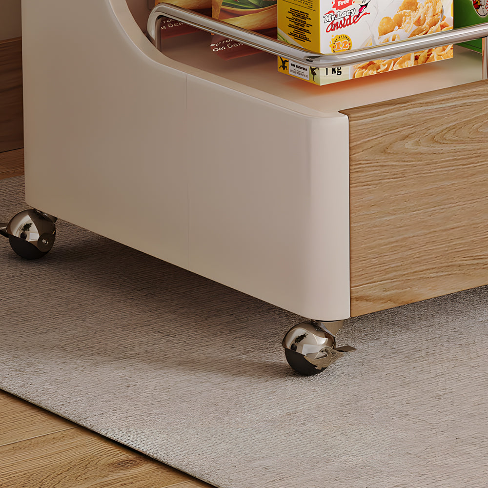 Modern Multi-Functional Coffee Table with Foldable Lift-Top Rotatable & Extendable Design