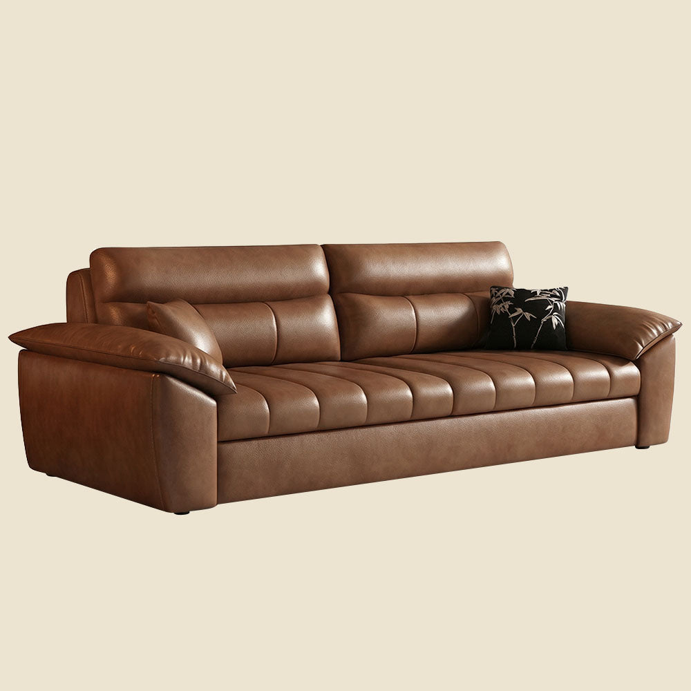 89.7'' Cat Scratch-Resistant Sofa Bed Hidden Storage Convertible Design Durable Comfort