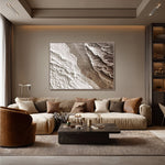 Load image into Gallery viewer, Tidal Symphony Handcrafted Painting
