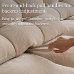 Load image into Gallery viewer, Modern Upholstered Sofa Movable Backrest Fabric Couch Minimalist Living Room Sofa
