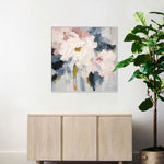 Load image into Gallery viewer, Abstract Floral Wall Art Hand-painted Texture Canvas Modern Minimalist Style Home Decoration
