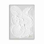 Load image into Gallery viewer, Original Handmade Abstract Wall Art – White Textured Minimalist Modern Painting
