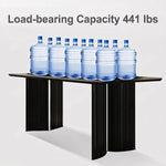 Load image into Gallery viewer, Minimalist Luxury Dining Table Natural Marble Grain Stone Tabletop
