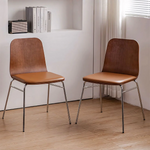 Load image into Gallery viewer, Set of 2 Dining Chair Modern Minimalist Design Comfortable Seating Sturdy Construction
