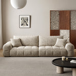 Load image into Gallery viewer, Modern Tufted Chenille Sofa with Deep Adjustable Seating
