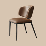 Load image into Gallery viewer, Set of 2 Modern Leather Accent Dining Chairs
