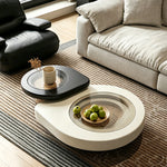 Load image into Gallery viewer, Modern Irregular Nesting Coffee Table Set Minimalist Lacquer Finish Living Room Tea Table
