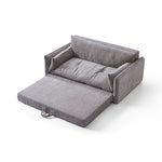 Load image into Gallery viewer, 66&#39;&#39; Convertible Folding Sofa Chair One-Click Bed Soft Sponge Padding Modern Minimalist Style
