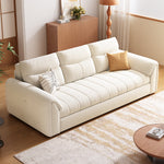 Load image into Gallery viewer, Convertible Sofa Bed Storage Drawer Soft Velvet Upholstery Solid Wood Frame
