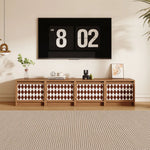 Load image into Gallery viewer, Modular Storage Unit Flip-Up Door Retro Diamond Design
