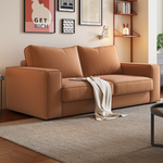 Load image into Gallery viewer, Sleeper Sofa with 3.9&quot; Thick Spring Mattress Modern Design Space-saving for Comfort and Function
