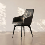 Load image into Gallery viewer, Stain Resistant Faux Leather Dual Color Modern Accent Dining Chair 1 Piece
