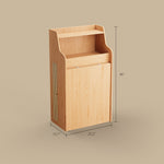 Load image into Gallery viewer, 69'' Rattan Dining Cabinet Table Set Foldable Storage Multi-Chair Design Solid Wood Finish
