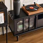 Load image into Gallery viewer, TV Stand Elegant Floral Design Classic Style with Ample Storage Space
