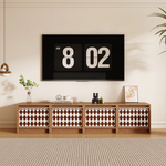 Load image into Gallery viewer, Modular Storage Unit Flip-Up Door Retro Diamond Design
