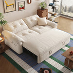 Load image into Gallery viewer, Modern Convertible Sofa Bed Tufted Fabric Sleeper Sofa Space Saving Pull Out Couch  Description
