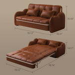 Load image into Gallery viewer, Modern Extendable Sofa Bed with Pull-Out Sleeping Platform
