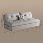 Load image into Gallery viewer, Sofa Bed Foldable Space-saving with Storage Velvet Upholstery Foam Cushion
