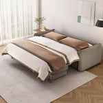 Load image into Gallery viewer, Modern Sofa Bed with 3.9-Inch Thick Foam Mattress
