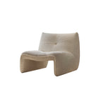 Load image into Gallery viewer, Modern Curved Bouclé Accent Lounge Chair Minimalist Armless Leisure Chair
