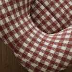 Load image into Gallery viewer, Curved Wingback Jester Style Swivel Chair with Soft Textile Upholstery
