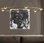 Load image into Gallery viewer, Handmade Abstract Wall Art – Black and White Textured Modern Painting
