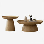 Load image into Gallery viewer, Modern Contemporary Walnut Nesting Coffee Table Set for Living Room
