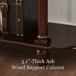 Load image into Gallery viewer, Solid Wood Classic Entryway Console Table with Drawers and Lower Shelf
