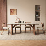 Load image into Gallery viewer, Modern Rectangular Dining Table with Sintered Stone Top
