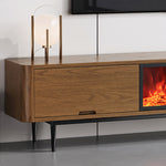 Load image into Gallery viewer, Electric Fireplace TV Stand Flame Effect with 3 Color LED Lights for 65 to 75 inches TVs
