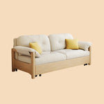 Load image into Gallery viewer, Sofa Bed with Storage Space Convertible Design Solid Wood Sponge Fabric
