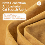 Load image into Gallery viewer, Modern Double-Sided Sectional Sofa in Skin-Friendly Cat-Scratch Fabric with Latex Support

