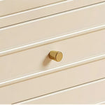 Load image into Gallery viewer, Modern Cream Vanity Desk with Storage Drawers
