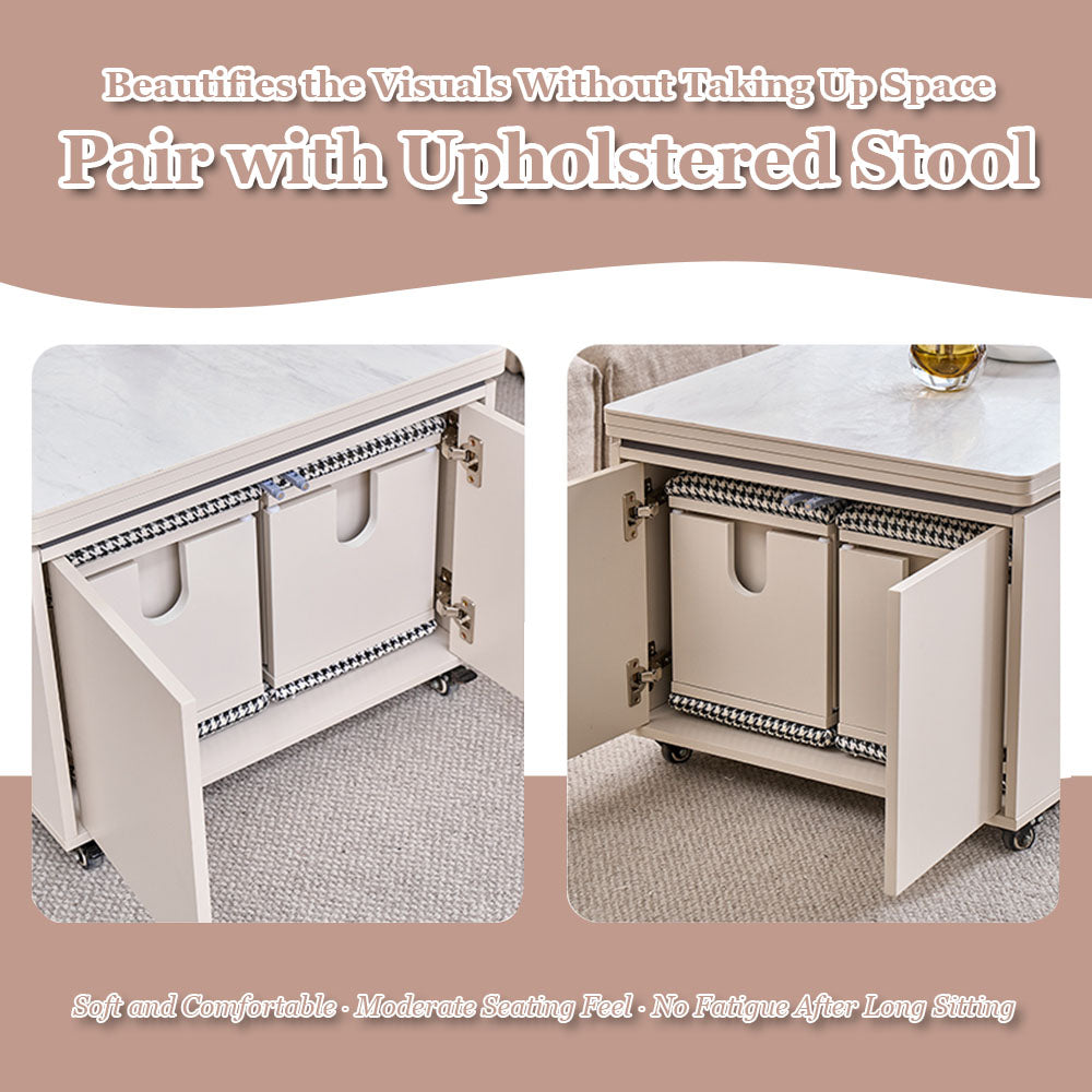 Multifunctional Lift-Top Coffee Table 2-in-1 Dining and Work Desk for Small Spaces