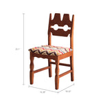 Load image into Gallery viewer, 2PCS Dining Chair Retro Style Vintage Shape Ash Wood Linen Upholstery
