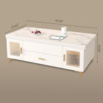 Load image into Gallery viewer, 47.2'' Modern Multifunctional Lift-Top Coffee Table with Storage Dual-Use Coffee &amp; Dining Table
