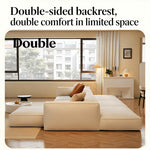 Load image into Gallery viewer, Modern Double-Sided Sectional Sofa in Skin-Friendly Cat-Scratch Fabric with Latex Support
